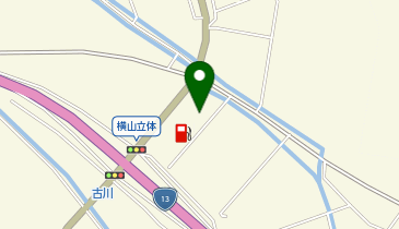 【キタセキ】 秋田南インターSSの地図画像