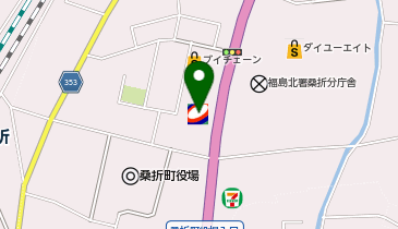 【キタセキ】 ルート4福島北SSの地図画像