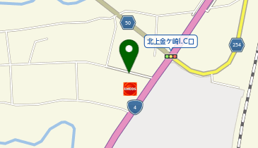 【キタセキ】 北上金ケ崎インター店の地図画像