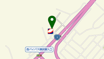 【キタセキ】 青森インター給油所の地図画像