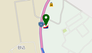 【キタセキ】 ルート4滝沢給油所の地図画像