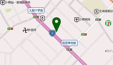 【キタセキ】 小樽住ノ江SS(河辺)の地図画像