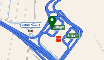 【キタセキ】 太田強戸PA東行き店の地図画像