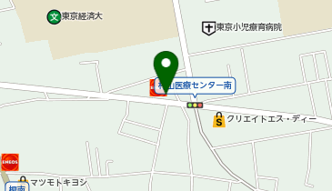 【西日本フリート】 エネオス 村山SSの地図画像