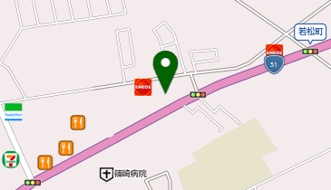 【西日本フリート】 エネオス R51若松町SSの地図画像