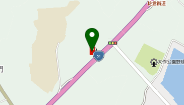 【西日本フリート】 エネオス 佐倉インター51SSの地図画像