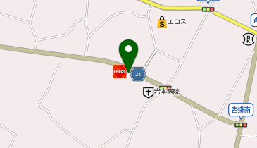 【西日本フリート】 エネオス 沓掛SSの地図画像