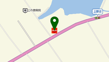 【西日本フリート】 エネオス 上野原SSの地図画像