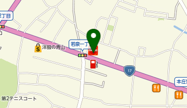 【西日本フリート】 エネオス 本庄SSの地図画像