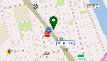 【西日本フリート】 エネオス 環七本一色TSの地図画像
