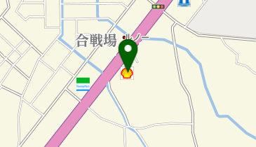 【太陽鉱油】 篠ノ井バイパスSSの地図画像