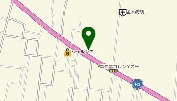 天下一品 所沢狭山ケ丘店の地図画像