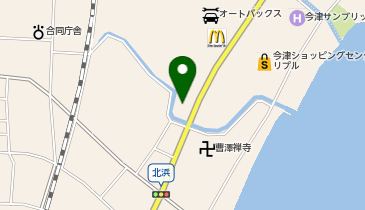 天下一品 近江今津店セルフの地図画像