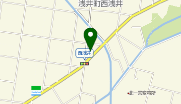 天下一品 一宮店の地図画像