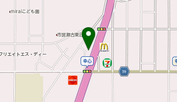 天下一品 守山国道19号線店の地図画像