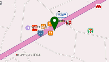 天下一品 つくば店の地図画像