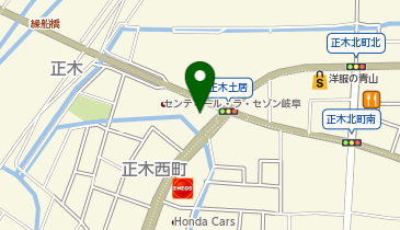 天下一品 岐阜正木店の地図画像