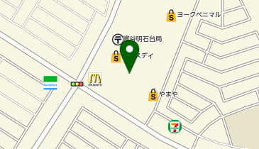 天下一品 明石台店の地図画像