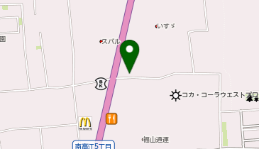 天下一品 南高江店の地図画像
