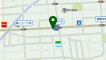 天下一品 健軍店の地図画像