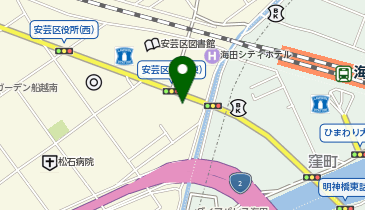 天下一品 海田店の地図画像