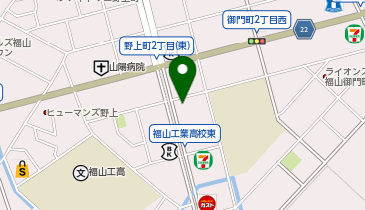 天下一品 福山光南店の地図画像