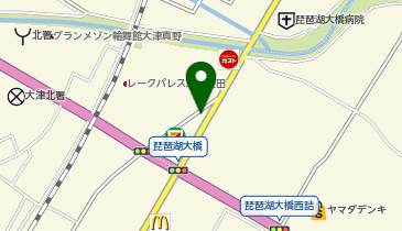 天下一品 堅田店の地図画像