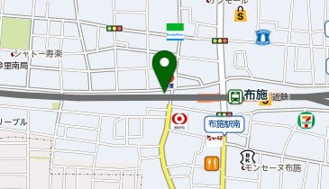天下一品 布施店の地図画像