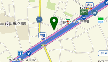 天下一品 池尻店の地図画像