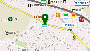 天下一品 江古田店の地図画像