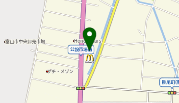 天下一品 富山掛尾店の地図画像