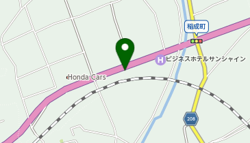 天下一品 田辺店の地図画像