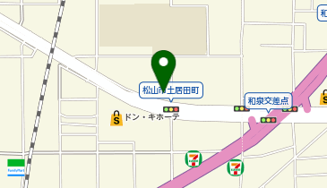 天下一品 土居田店の地図画像