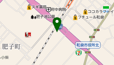 コンタクトのアイシティ 府中店の地図画像