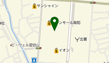 コンタクトのアイシティ イオンモール高知店の地図画像