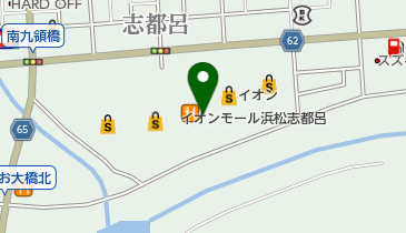 コンタクトのアイシティ イオンモール浜松志都呂店の地図画像