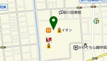 コンタクトのアイシティ イオンモール川口前川店の地図画像