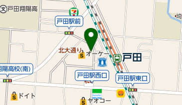 コンタクトのアイシティ T-FRONTE戸田駅前店の地図画像