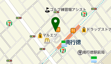 コンタクトのアイシティ 南行徳店の地図画像