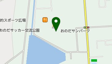 コンタクトのアイシティ おのだサンパーク店の地図画像