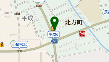 コンタクトのアイシティ 北方店の地図画像