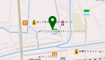 コンタクトのアイシティ 住道駅前店の地図画像