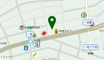 コンタクトのアイシティ メガワールド名古屋店(一社)の地図画像