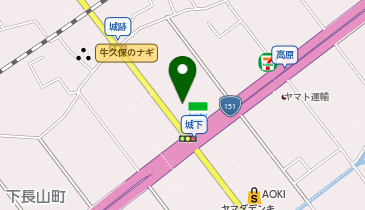 コンタクトのアイシティ メガワールド豊川店の地図画像