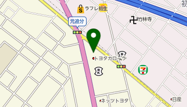 コンタクトのアイシティ メガワールド浜松店の地図画像