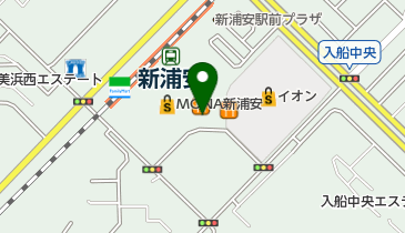 コンタクトのアイシティ 新浦安店の地図画像