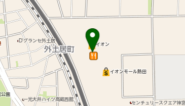 コンタクトのアイシティ イオンモール熱田店の地図画像