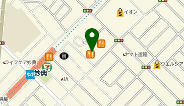 コンタクトのアイシティ 市川妙典店の地図画像