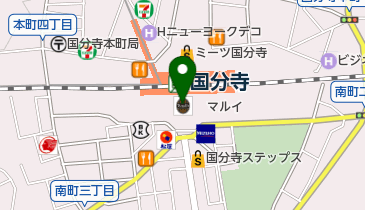 コンタクトのアイシティ セレオ国分寺店の地図画像