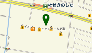 コンタクトのアイシティ イオンモール名取店の地図画像